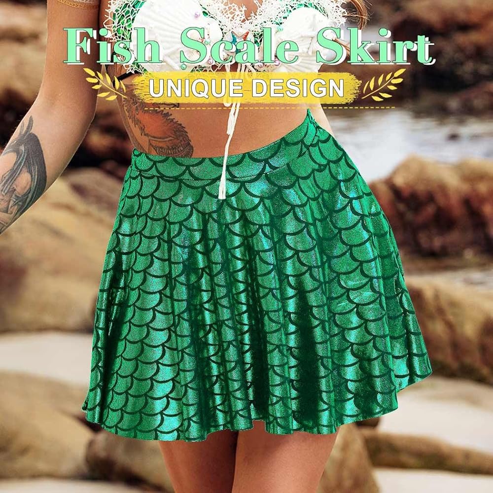 MADISON BLUE RIVER FLARE SKIRT 01 GREEN